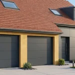 portes de garage sectionnelle plafond Soprofen