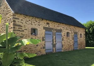 volets battants bleus Sarthe