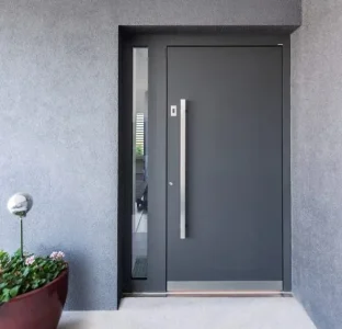 Porte d'entrée aluminium