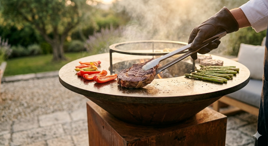 brasero cuisson