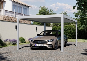 carport aluminium autoportant, abri de voiture disponible au Mans et dans la Sarthe